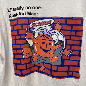 Kool-Aid Man Graphic Tshirt‎ Medium Kraft Foods 2020